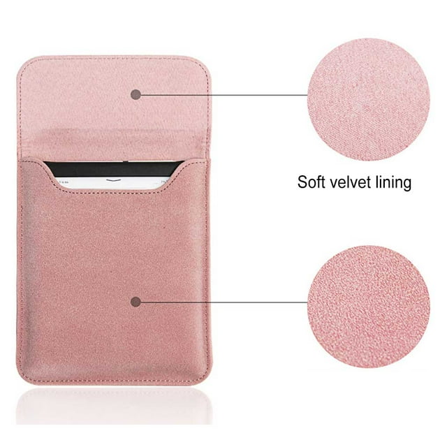Langgg Tablet Sleeve Bag Protection Protective Pouch Fuax Leather Supplies Case Carrying Lightweight Accessories Pouches Type 1 Type 5