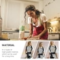 thumbnail image 2 of GOOHOCHY 1 delantal de cocina sin mangas para mujer, delantal vintage para niña, delantal para hornear, 2 of 8