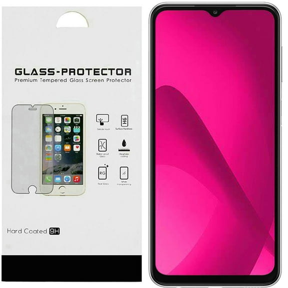 For T-Mobile REVVL 8 Pro TMRV08P5G 2x Tempered Glass Screen Protector