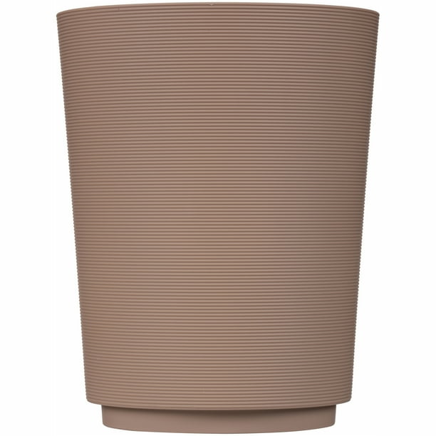 Mainstays Soft Touch 1.53 Gallon Acorn Wastebasket, 1 Each