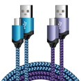 thumbnail image 1 of Cable Cargador Usb C Pixel 7 De Carga Rápida De 6 Pies, Cable Cargador De Teléfono Android Tipo C, Paquete De 2 Para Google Pixel 9 Pro Xl 8A 8 Pro 7A 7 Pro 7 6A 6 Pro 5A 5 4A; Motorola Razer/One 5G U, 1 of 5