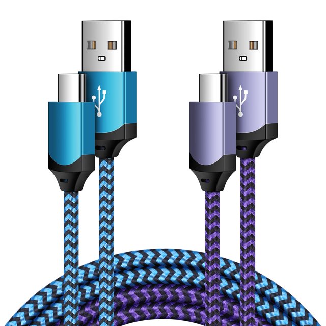 Cable Cargador Usb C Pixel 7 De Carga Rápida De 6 Pies, Cable Cargador De Teléfono Android Tipo C, Paquete De 2 Para Google Pixel 9 Pro Xl 8A 8 Pro 7A 7 Pro 7 6A 6 Pro 5A 5 4A; Motorola Razer/One 5G U