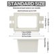 thumbnail image 2 of 5PCS BE1-2 Electrical Outlet Box Extenders with 10PCS Screws, 1-Gang Box Extender Single Gang Box Ex, 2 of 5
