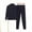 Black, variant on uublik Pajama Sets For Women Sets Soft Comfy Fleece Pjs Pullover Pants Loose 2 Piece Sleepwear Pink