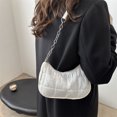 thumbnail image 4 of Bolso Hombro Bolsos Cruzados Mujeres Cierre La Acolchada Cadena Sólida Vagabundo para Compras Viajes, 4 of 9
