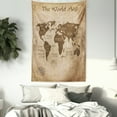 thumbnail image 3 of Compass Old World Map Tapestry Wall Hanging for Living Room Bedroom Dorm Decor, 3 of 5