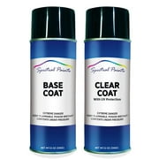 Spectral Paints Compatible/Replacement for Nissan KBG Brownish Gray Metallic: 12 oz. Base & Clear Touch-Up Spray Paint