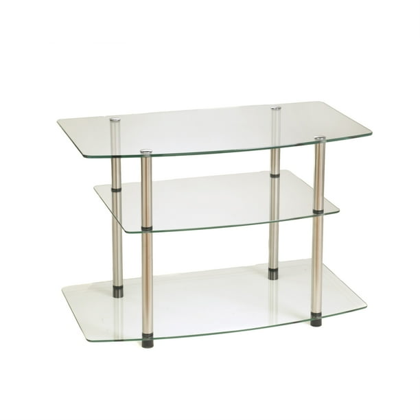 Designs2Go Soporte de TV de vidrio clásico(R2-200) Convenience Concepts R2-200