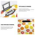 thumbnail image 5 of Daiia Lemon Orange Luggage Cover, Thickened Washable Travel Luggage Covers, Elastic Unique Baggage Covers for 18-20 inch Luggage-Small, 5 of 9
