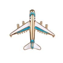 MRLESS Small Airplane Brooch Pin, Plane Lapel Pins Collar Badge for Backpack, Shirt, Bag Accessories