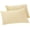 Cream, variant on Mocassi Solid Pillowcases 1500 Thread Count Egyptian Quality,Easy Slip-On, 2-Piece Set, King Pillowcase, Brown