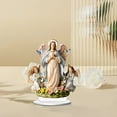 thumbnail image 4 of Qianduo Clearance Mother's Day Elegant Acrylic Figurine,Gifts for Mom, Ideal for Mothers Day, Birthday, Thanksgiving, Christmas for Home Office Tabletop Shelf Decor,2PC Ornament, 4 of 6