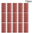 thumbnail image 5 of Sanding Sheet Sander Sandpaper Hook and Loop Pads 8 Hole 15pcs(240 Grits), 5 of 5