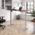 thumbnail image 1 of Scranton & Co Engineered Wood 60W Adjustable Standing Desk in Hansen Cherry, 1 of 7