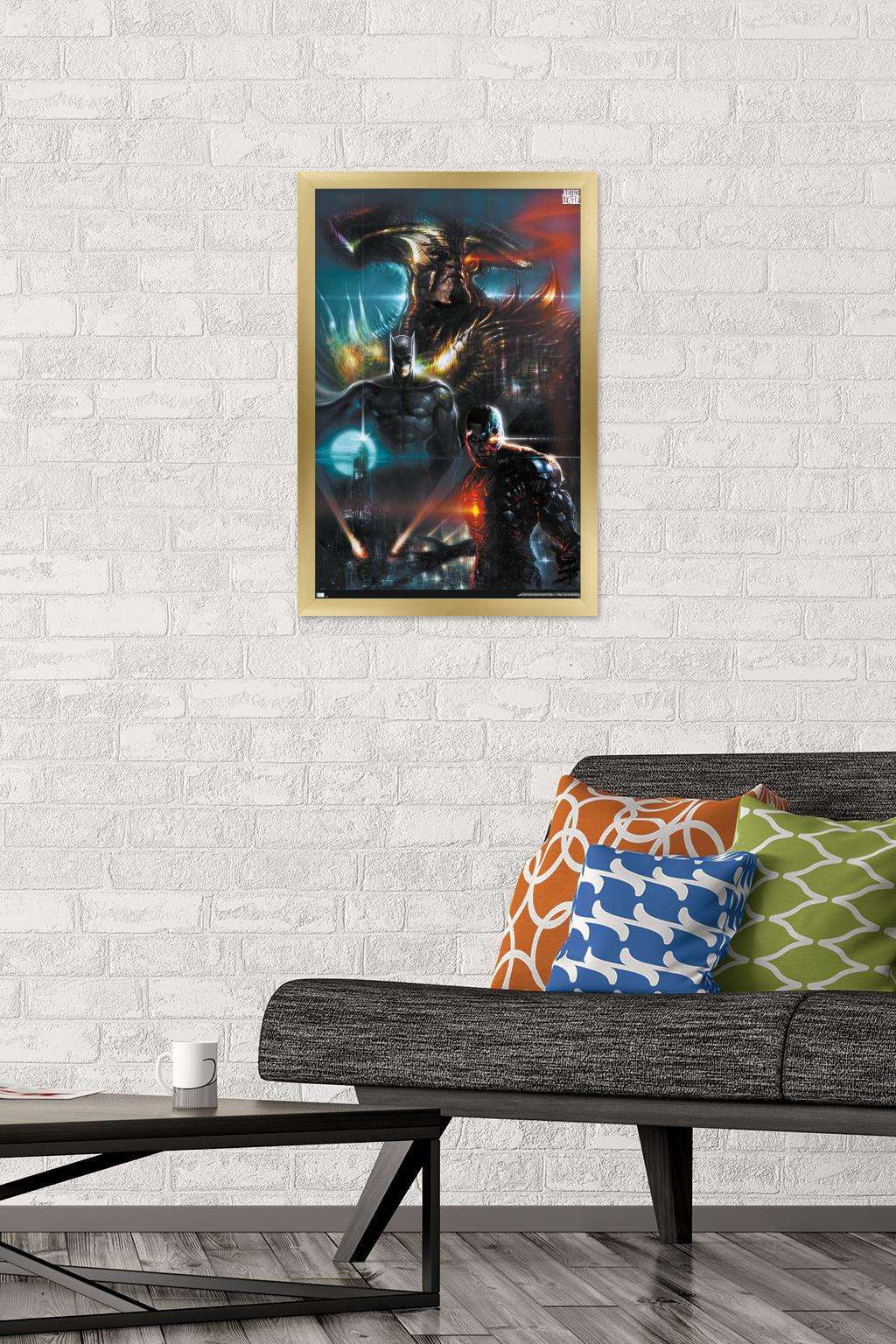 DC Zack Snyder's Justice League - Liam Sharp Variant Wall Poster, 14.725" x 22.375", Framed