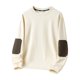 thumbnail image 5 of Amzcrzy Sudadera Para Hombre, Con Bloques De Color, Manga Larga, Cuello Redondo, Sudadera Con Capucha, Color Caqui, M, 5 of 9