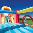 thumbnail image 3 of Banzai Double Slide Bouncer Outdoor Inflatable Bounce House & Climbing Wall, 3 of 12