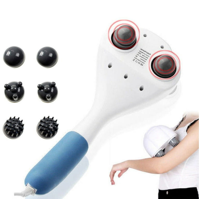 2600 mAh Handheld Deep Tissue Massager with Heat for Muscles, Back, Foot,  Neck, Shoulder, Leg, Calf Pain Relief – Rechargeable, Cordless Electric  Percussion Full Body Massage Tool, 6 Speeds 