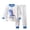 D-White, variant on Zwiiyzr 1-8Y Fall Winter Toddler Baby Boy Girl Clothes Set Cartoon Long Sleeve Crewneck Sweatshirt Top Casual Pants Outfit Sweatsuit Loungewear Sky Blue