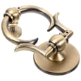 thumbnail image 1 of HIAKDOFT Classic European Zinc Alloy Door Knocker Golden Decorative Home Front Door Hardware, 1 of 8