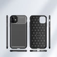 thumbnail image 6 of for iPhone 11 Case Carbon Fiber Patterned, Military-Grade Drop Cover, Slim Shockproof TPU Rubber for iPhone 11 Anti-Scratch,Supports Wireless Charging,Blue, 6 of 9