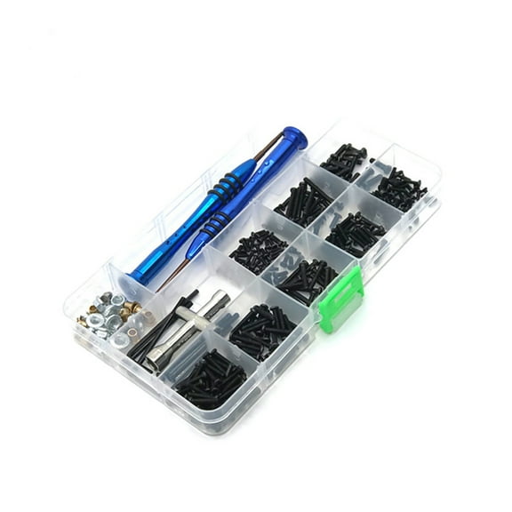 Various Sizes Screws Assortment Box Kit RC Car DIY Repair for WLtoys 12423 12427 12428 12429, for Feiyue 01 02 03 04 05 06 07 08 RC Car TAPDRA Spare Part