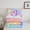 Watercolor T, variant on Erosebridal Cute Unicorn Bedding Sets Twin With Comforter, Initial Printed V Duvet Insert, Rainbow Galaxy Comforter Sets Twin Size, Microfiber Bedroom Decorative,2Pcs Reversible