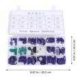 thumbnail image 3 of Shisuyan 225pcs Gasket Assortment Set Sealing Ring Kit O-ring Seals for Repairing, 3 of 9