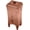 Brown, variant on 1Pack Cotton Pad Dispenser ,Easily Accessible Cotton Round Dispenser for Home,ABS Cosmetic Cotton Makeup Removers Pad Holder