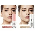 thumbnail image 2 of Color Changing Foundation Liquid Base and Color Changing Blush Set, BB Cream Makeup Base with SPF15, Concealer Cover Cream for All Skin Types, 2 of 5