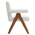 thumbnail image 5 of Modway Lyra Fabric Dining Room Chair - Set of 2 in Ivory Fabric, 5 of 10