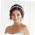 thumbnail image 4 of STRANDCHIC Elegant Rhinestone Bridal Hair Band Headband for Girls Proms and Weddings, 1 Set Decorative Jewelry Accessory, 4 of 8