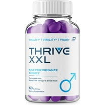 Thrive XXL Gummies for Men – ThriveXXL Gummy Natural Blend Vitamins for Overall Health, 1 Pack, 60 Gummies