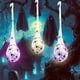 thumbnail image 1 of Xihbxyly Decoraciones de Araña de Halloween, Luces Led Brillantes, Diseño de Calavera de Madera Hueca, Adornos Festivos para Porche, Decoración para Fiestas Al Aire Libre, Perfecto para Halloween, Ju, 1 of 5