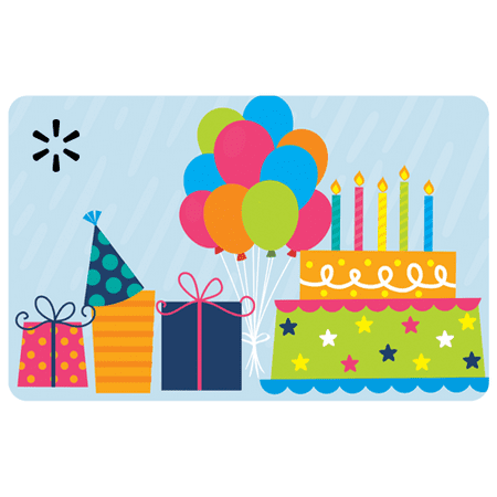 Birthday Scene Walmart eGift Card
