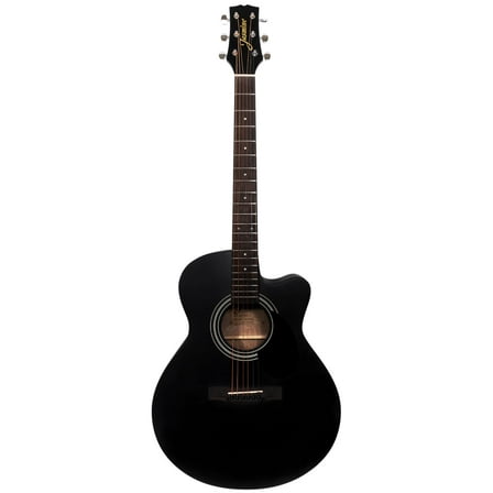 Jasmine S34C Orchestra Style Acoustic Guitar - Black