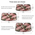 thumbnail image 5 of Universal Fit Accordion Auto Sunshade Windshield Sunshade 57'' x 31.5'' Strawberry and Ribbon, 5 of 8