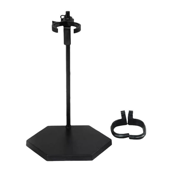 Base para muñecas de acción a escala 1/6, multifuncional, estable y con altura ajustable. Hexágono