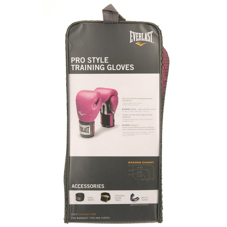 Everlast Pro Style Training Gloves ピンク Everlast Pro Style Elite Workout Training Boxing Gloves Size