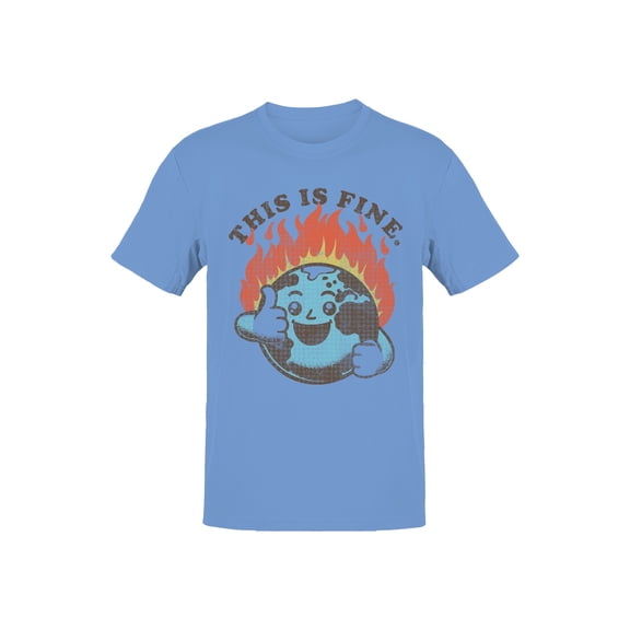 Smiling Earth on Fire Women's T-shirt