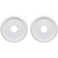 thumbnail image 2 of Westinghouse Lighting 24985 Medallón blanco 2 unidades, 2 of 2