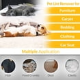 thumbnail image 3 of Removedor de pelo de mascotas, rodillo de pelo para perros y gatos, eliminación de pelo y polvo de mascotas, rodillo de eliminación de pelo de perro portátil y reutilizable para muebles, alfombras, r, 3 of 3