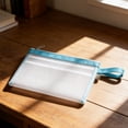 thumbnail image 4 of JZCHUNTOY A5 Document File Bag, Portable Waterproof File Folder Pouch, Zippered Closure Small Storage Bag for Office Receipts Tickets Notebooks Stationery Organization, 4 of 5