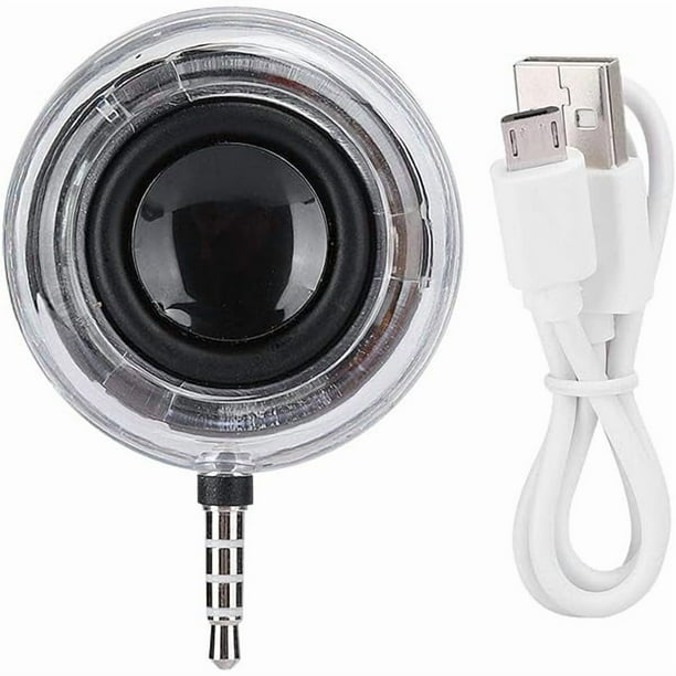 wonima11 Speaker Portable Mini Speaker with 3.5mm Plug Handsfree Speakers Audio Player for Phone Computer