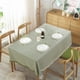 thumbnail image 5 of Fiudx Mantel de Algodón, Elegante Diseño En Gris, Verde y Café, Tejido Suave, Bordes con Borlas Decorativas, Ideal para Interiores y Exteriores, Ideal para Picnics, Fácil de Limpiar y Lavable a Máqui, 5 of 6