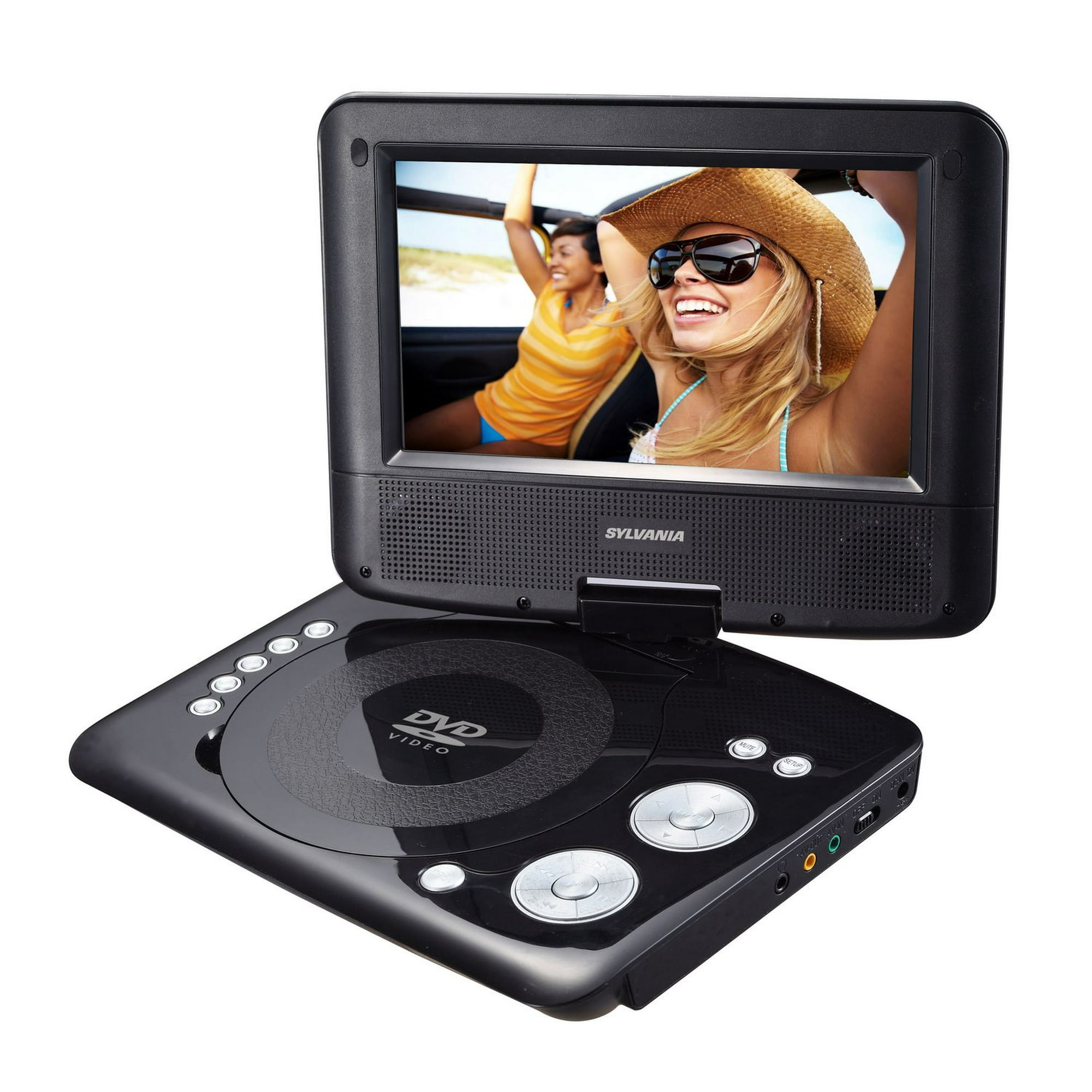 Sylvania 7” Swivel Screen Portable DVD Player - SDVD7073 - Walmart.ca