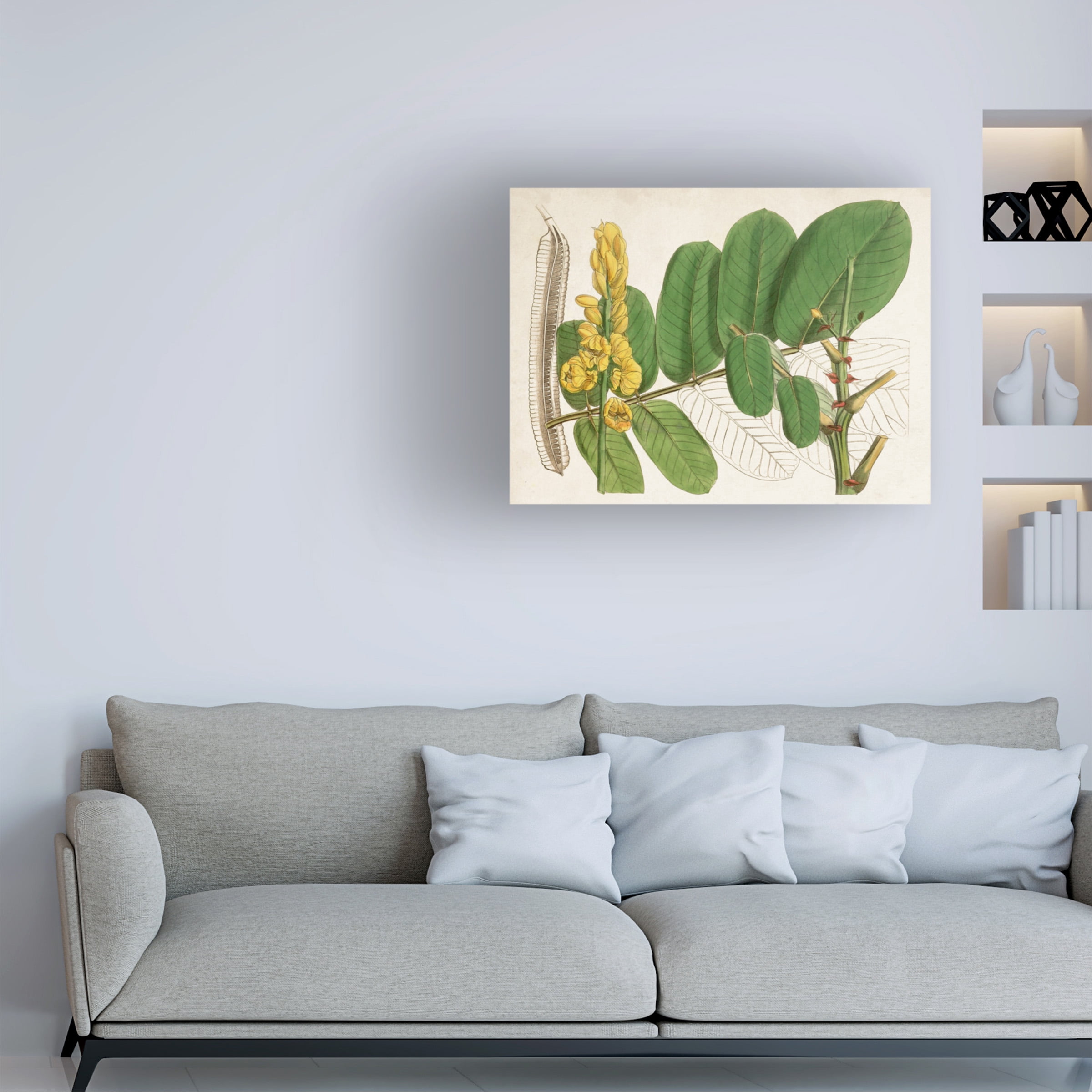 Curtis 'Tropical Foliage and Fruit II' Canvas Art