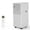 8,000 BTU, variant on Luku 8,000 BTU 3-in-1 Portable Air Conditioner, AC with Dehumidifier & Fan, Remote, 3 Speeds, Sleep Mode, Cools Rooms up to 350 Sq.Ft, 24H Timer, Window Kit, Quiet, Free Standing