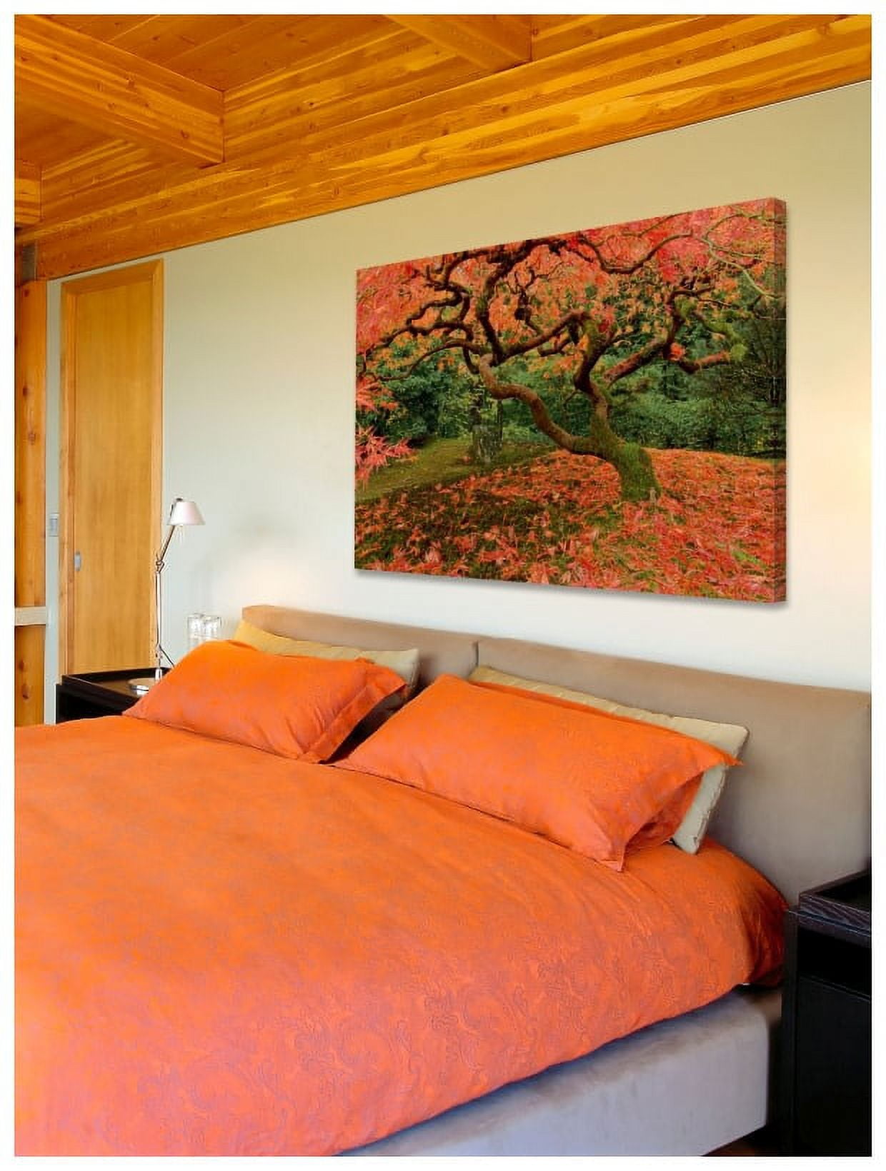Marmont Hill "Fallen Leaves" Painting Print on Canvas