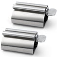 thumbnail image 1 of 2 exprimidores de pasta de dientes, exprimidor de tubo de pasta de dientes, dispensador de pasta de dientes de metal, soporte de tubo exprimidor de pasta de dientes de acero inoxidable, 1 of 5